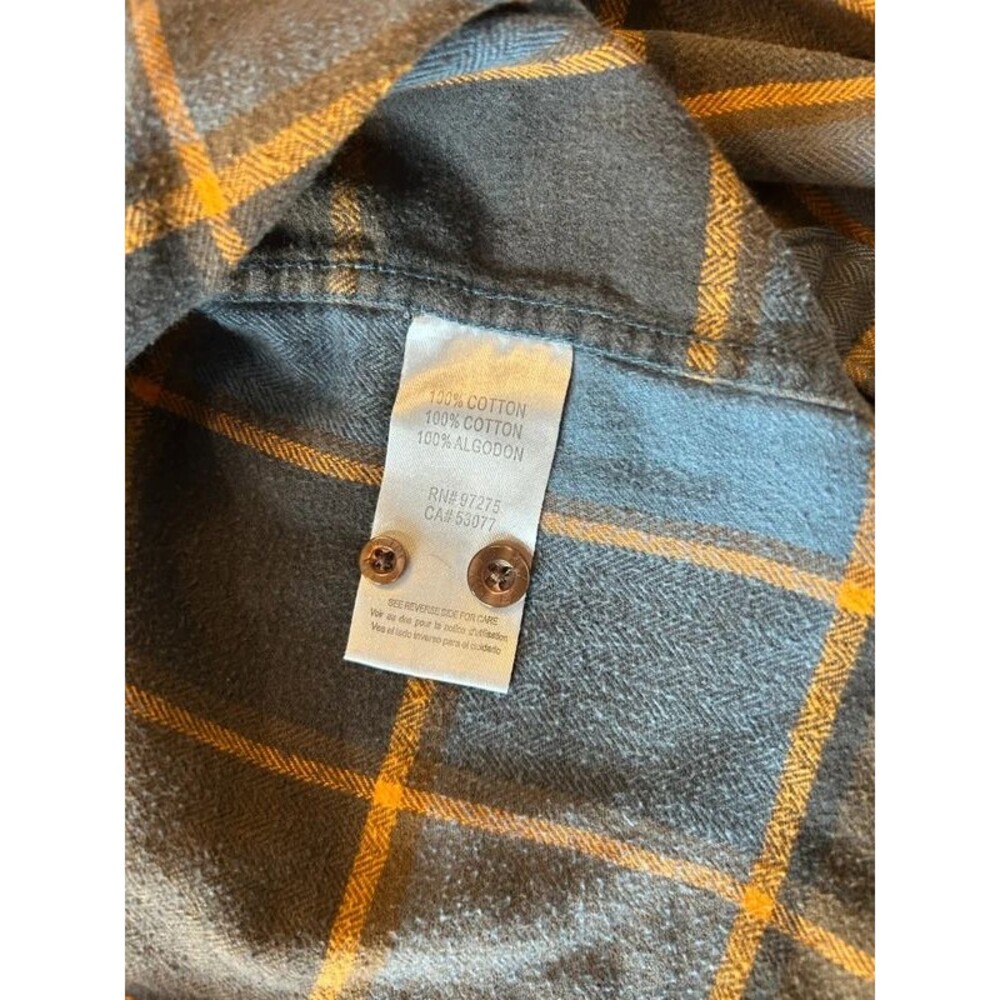 Fox Racing Plaid Flannel Button Up Shirt - Picture 4 of 6
